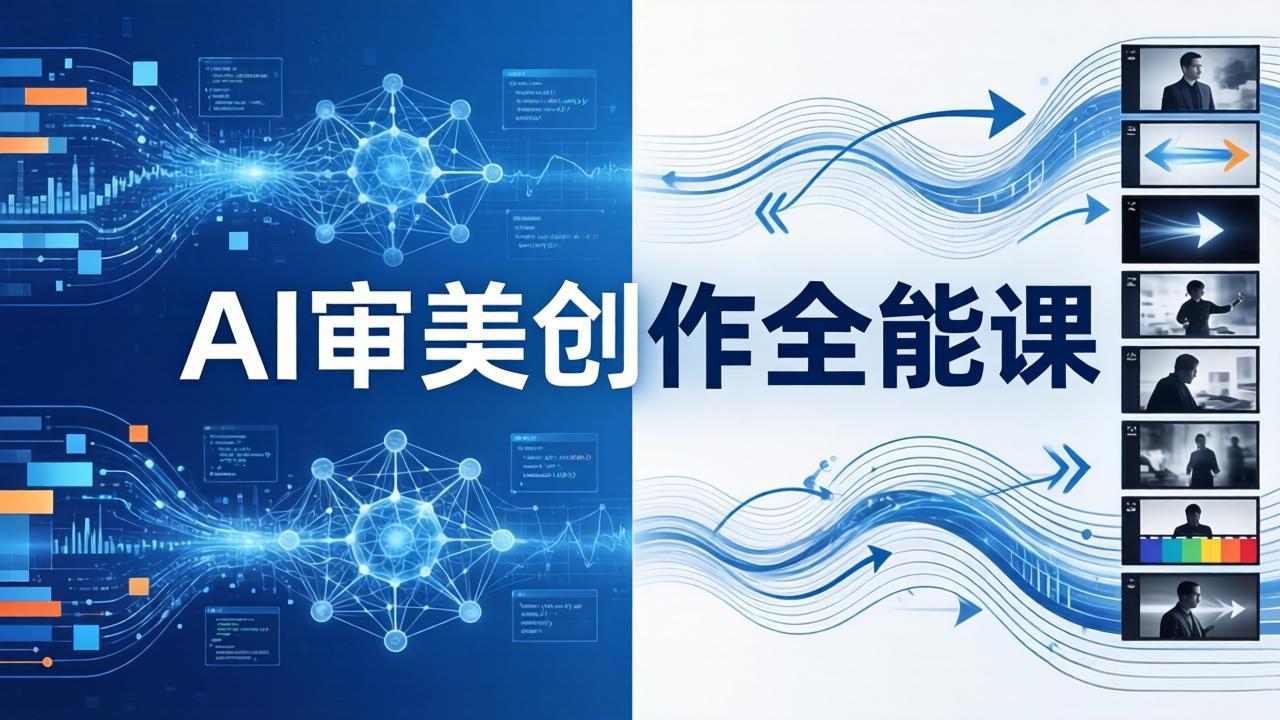 AI审美创作全能课-更新0706：MJ+Seedance+模型训练+影视分镜+编剧，一站式掌握AI艺术创作 - 项目资源网