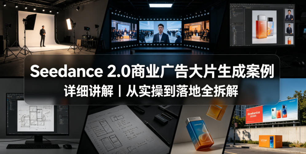 Seedance 2.0商业广告大片生成案例详细讲解｜从实操到落地全拆解 - 项目资源网