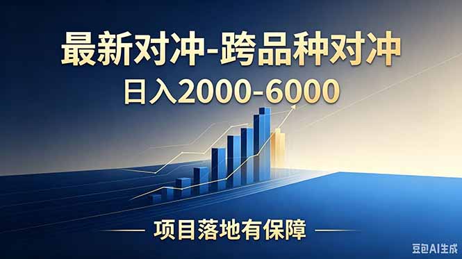 跨品种对冲震撼首发！日收益2000-6000+，项目绿色长久，安全稳健，合规靠谱，可批量放大 - 项目资源网
