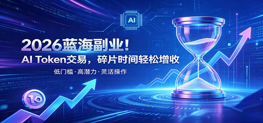 AI Token算力赛道！普通人可入局的数字副业，零门槛快速起步 - 项目资源网