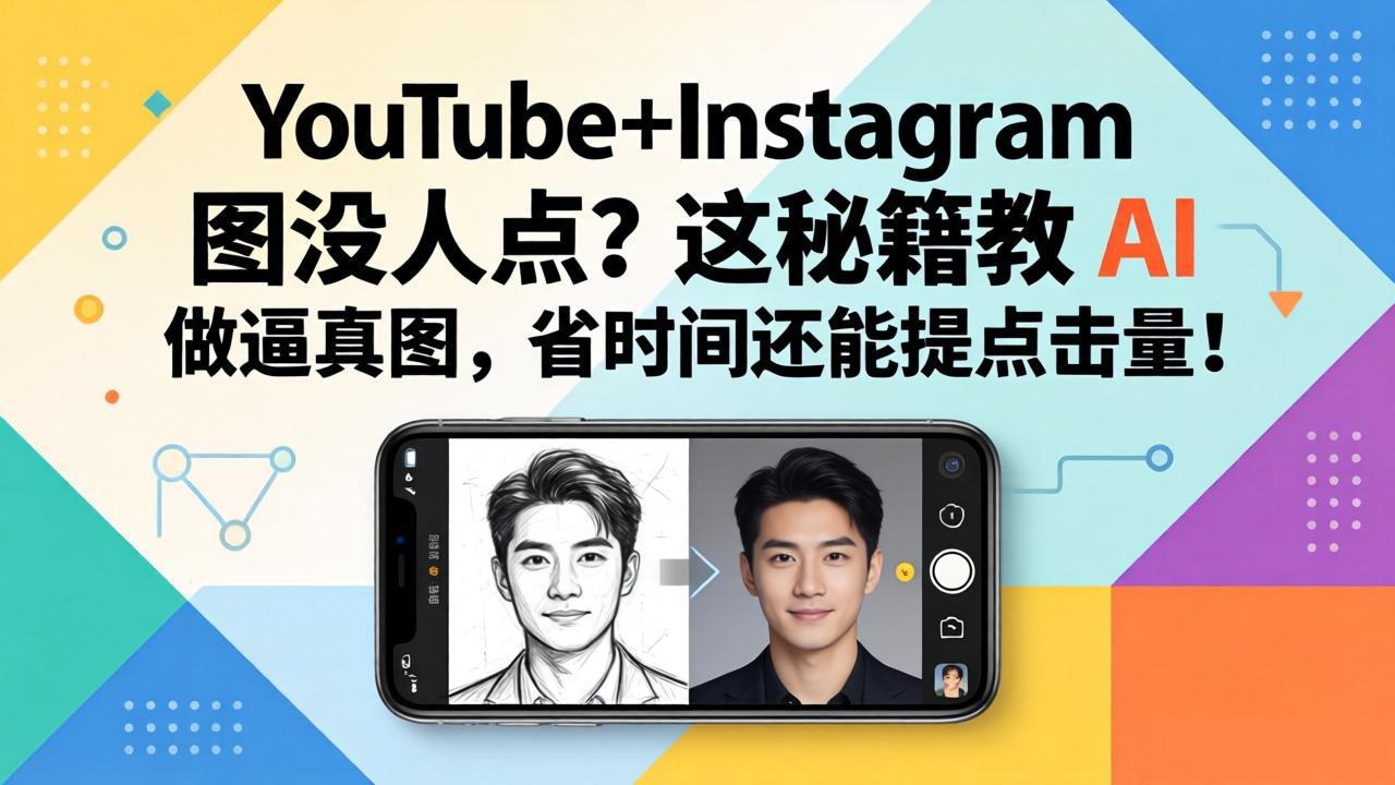 YouTube+Instagram图没人点？这秘籍教 AI 做逼真图，省时间还能提点击量 - 项目资源网