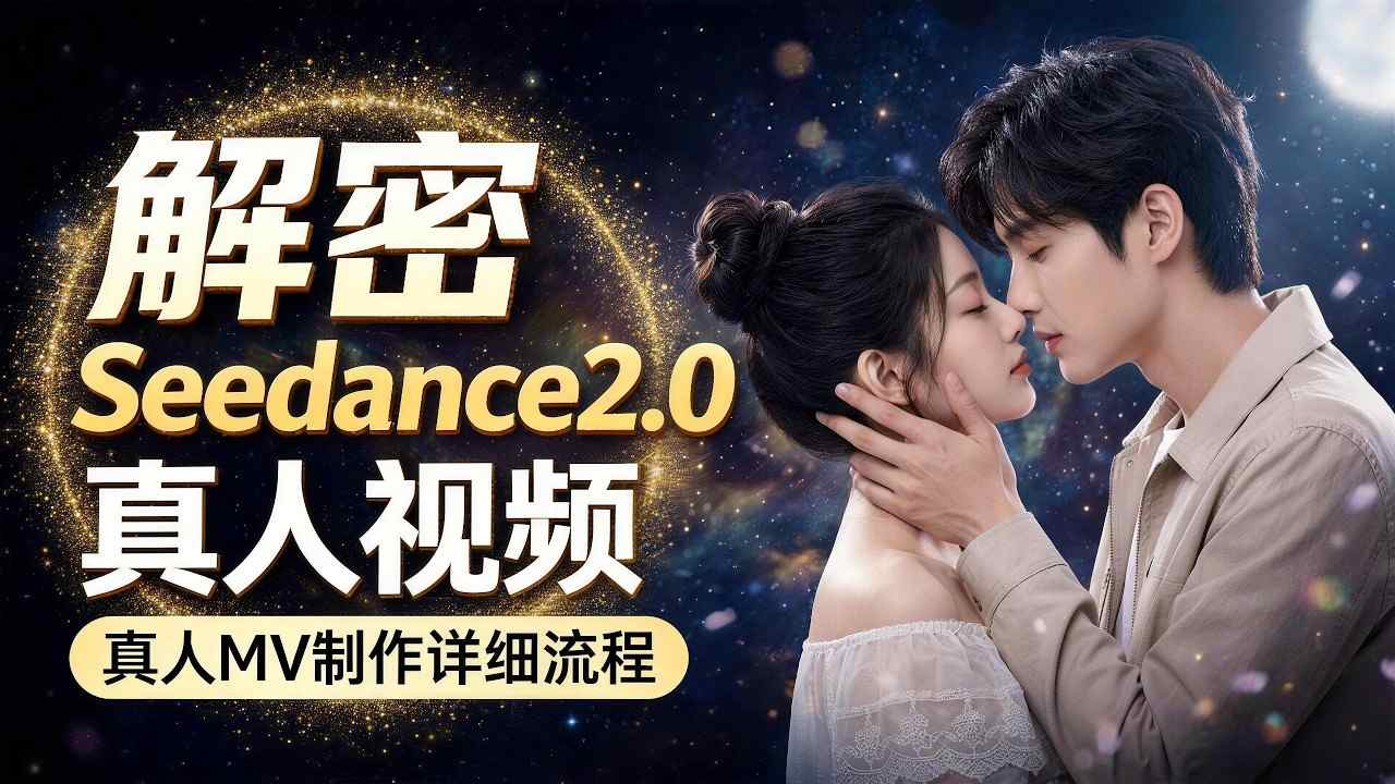 Seedance 2.0解密教程：零基础制作真人MV全流程 - 项目资源网