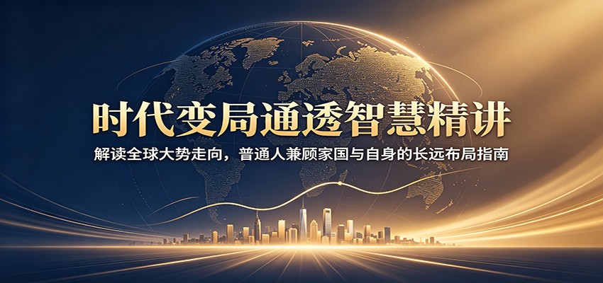 时代变局通透智慧精讲：解读全球大势走向，普通人兼顾家国与自身的长远布局指南 - 项目资源网
