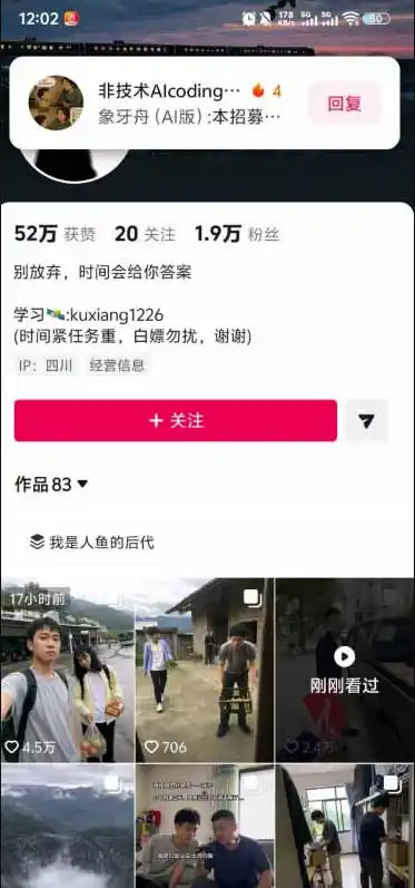 外面卖188的AI伪记录片掘金全攻略，抖音图文新赛道，轻松涨粉变现，拿创作者伙伴计划收益【文档】 - 项目资源网