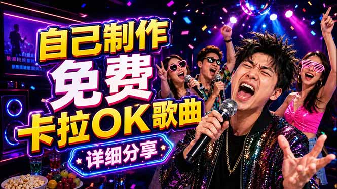 免费卡拉OK歌曲制作全攻略：音轨分离字幕制作，零基础快速做出专业K歌视频 - 项目资源网