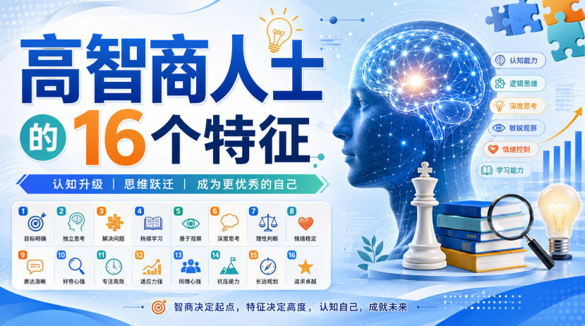 付费文章：高智商人士的16个特征 - 项目资源网