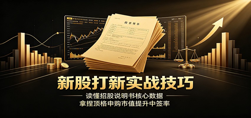 新股打新实战技巧:读懂招股说明书核心数据,拿捏顶格申购市值提升中签率 - 项目资源网