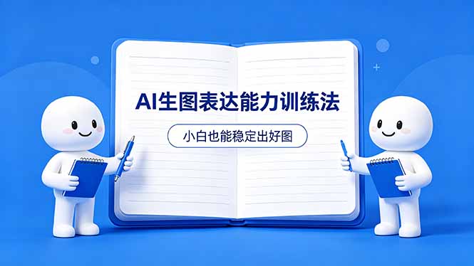 AI生图不是做漂亮图，而是表达能力。这套方法让小白也能稳定出好图 - 项目资源网