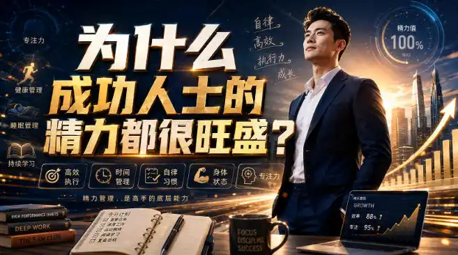 付费文章：为什么成功人士的精力都很旺盛？ - 项目资源网