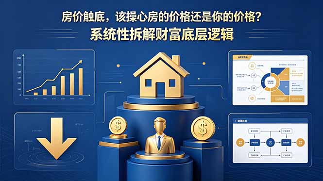 付费文章：房价触底，该操心房的价格还是你的价格？系统性拆解财富底层逻辑 - 项目资源网