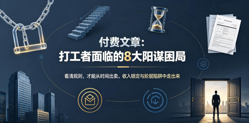 付费文章：打工者面临的8大阳谋困局 - 项目资源网
