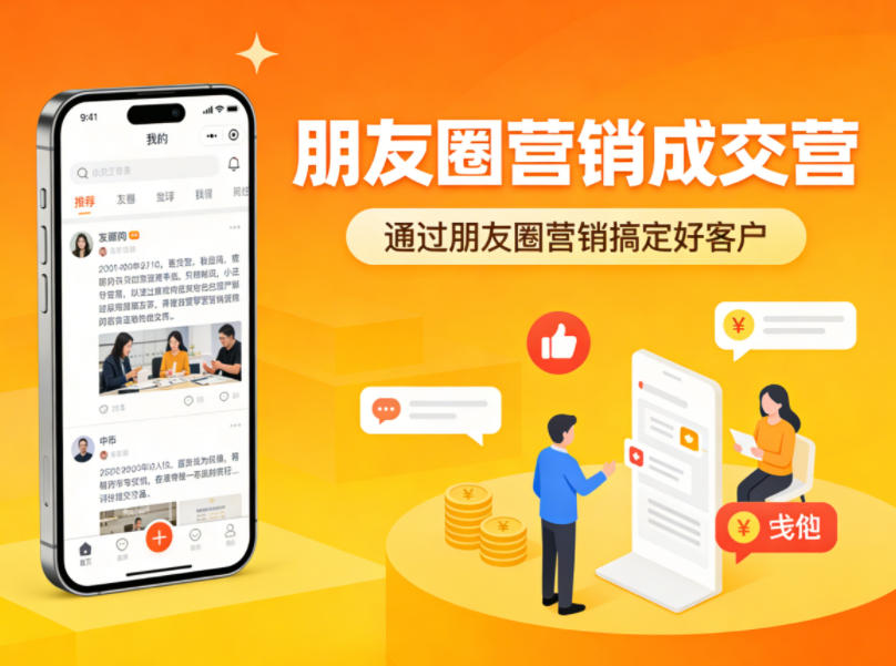 朋友圈营销成交营，通过朋友圈营销来搞定好客户 - 项目资源网