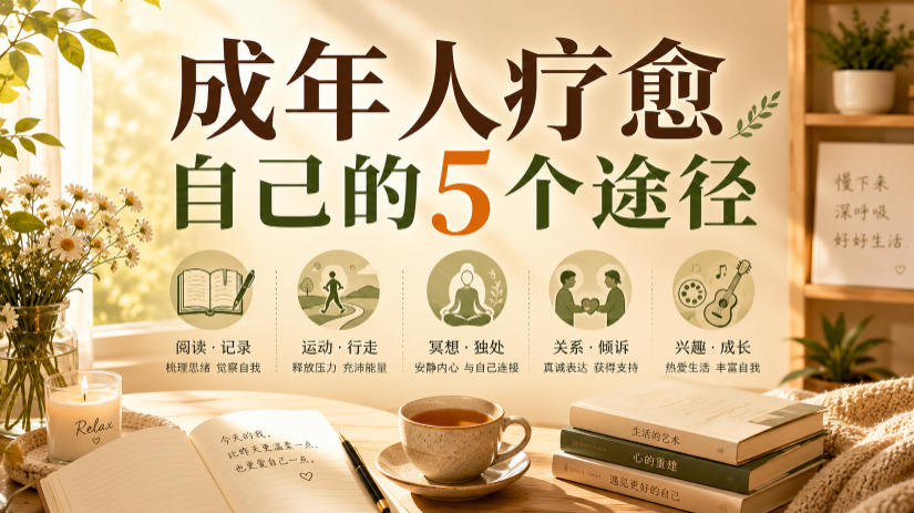 付费文章：成年人疗愈自己的5个途径 - 项目资源网