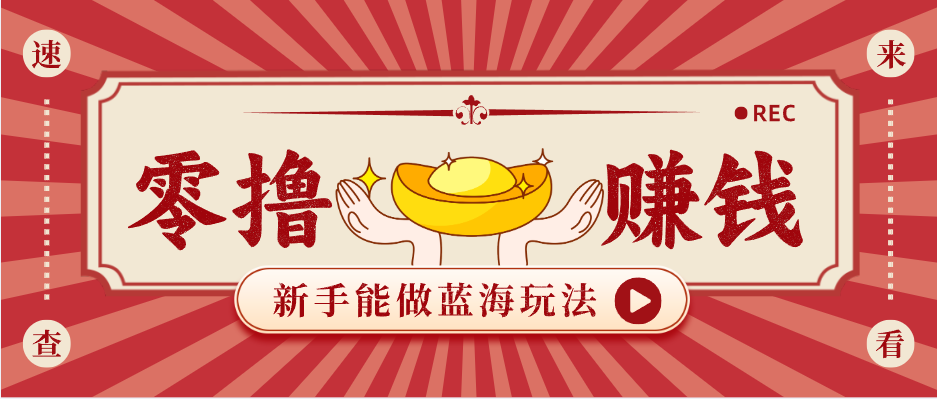 新手也能变现的蓝海玩法，一个人人能做的项目，需求量极大日入300+！ - 项目资源网