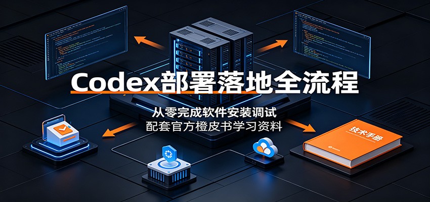 Codex部署落地全流程：从零完成软件安装调试，配套官方橙皮书学习资料 - 项目资源网