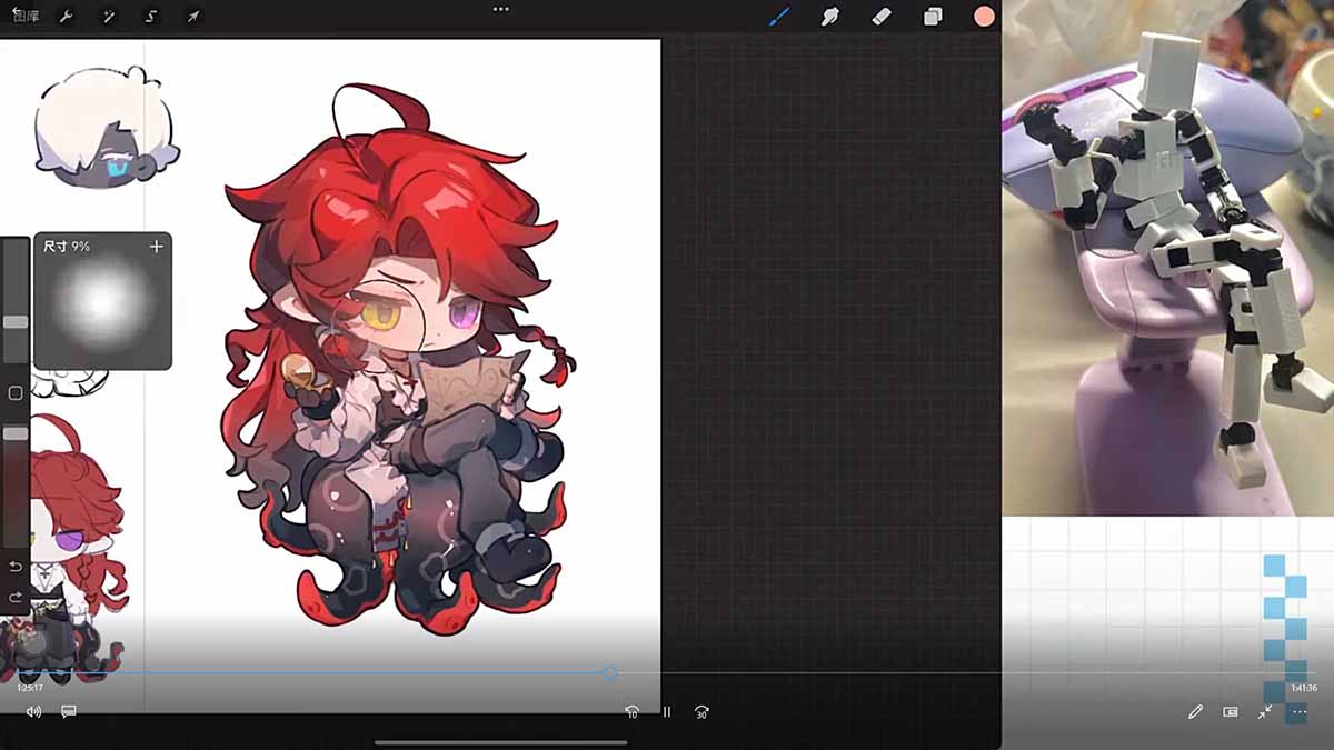 零基础学Q版立绘：从头身比例到服装细化，掌握让角色又可爱又有设计感的核心技法 - 项目资源网