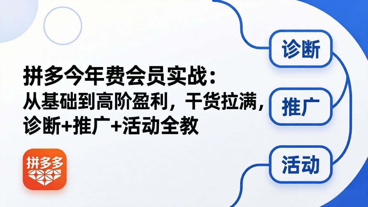 拼多多年费会员实战(更新26年4月28 - 项目资源网