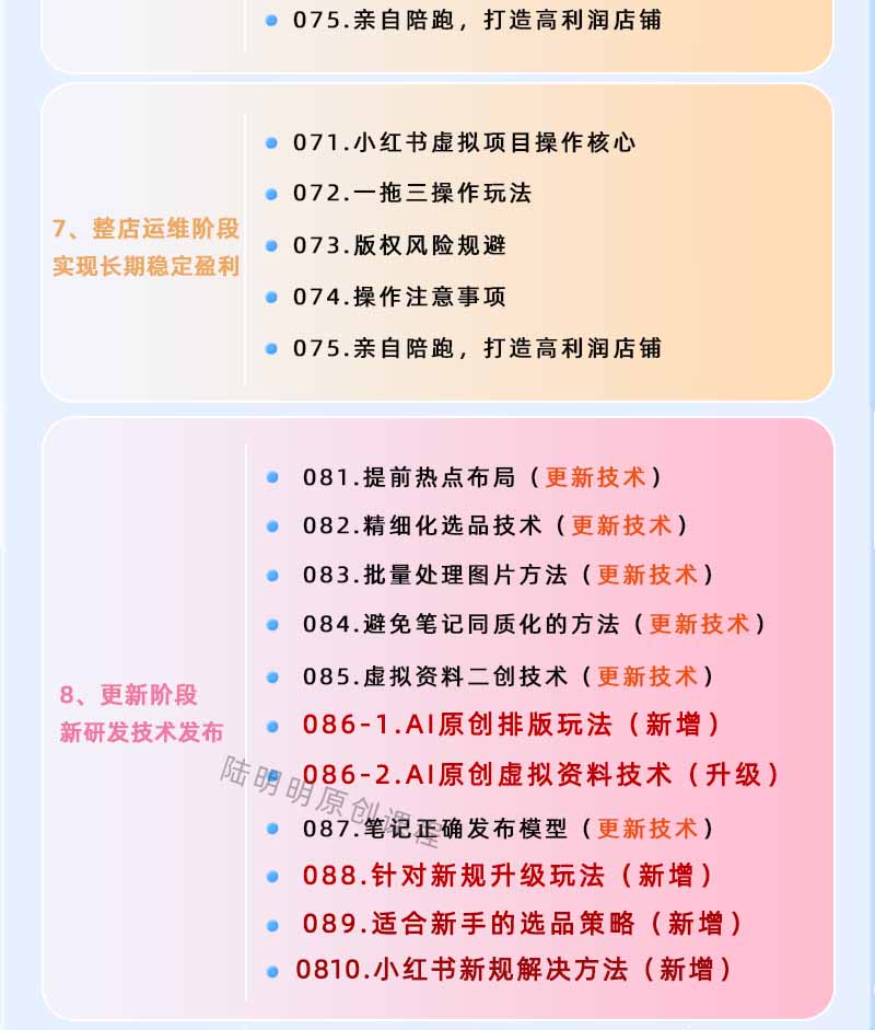 图片[4] - 小红书虚拟项目特训班9.0，全面拥抱AI，批量产出原创PPT货源，单品/单店纯利润几万到几十W - 项目资源网